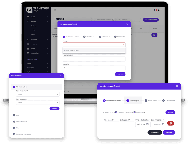 Entreprises de transport
